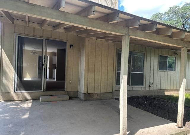 4735 El Vedado St, San Antonio, TX 78233 - entrance to property with a patio area