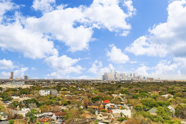 2520 Robinhood St Unit 1205, Houston, TX 77005 - drone / aerial view of city skyline