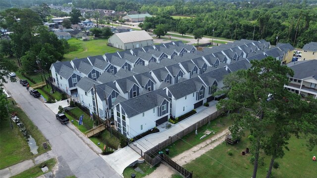 1650 W Tidwell Rd, Houston, TX 77091 - aerial perspective of suburban area