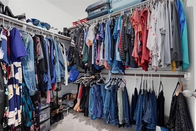 21626 Sage Landing Ln, Katy, TX 77449 - walk in closet with carpet flooring