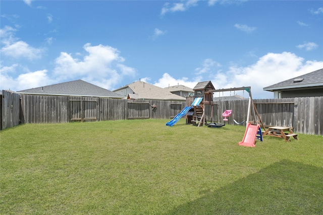21626 Sage Landing Ln, Katy, TX 77449 - view of yard featuring a playground
