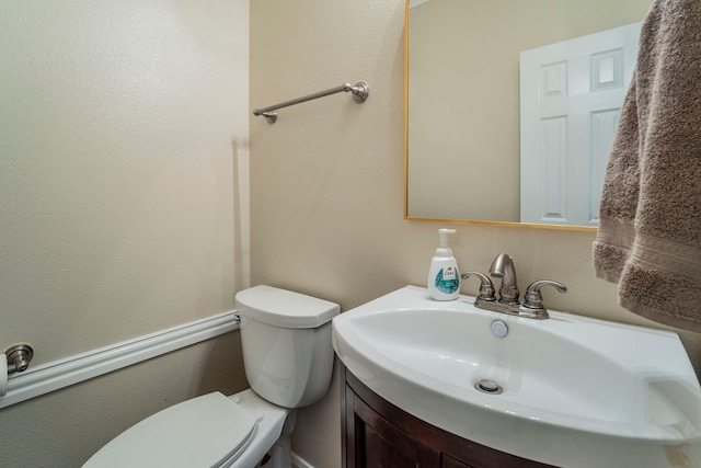 3911 Falvel Cove Dr, Spring, TX 77388 - bathroom with toilet and vanity