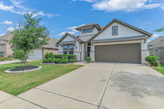 26415 Polaris Rise Ln, Richmond, TX 77406 - view of front of house with brick siding and driveway