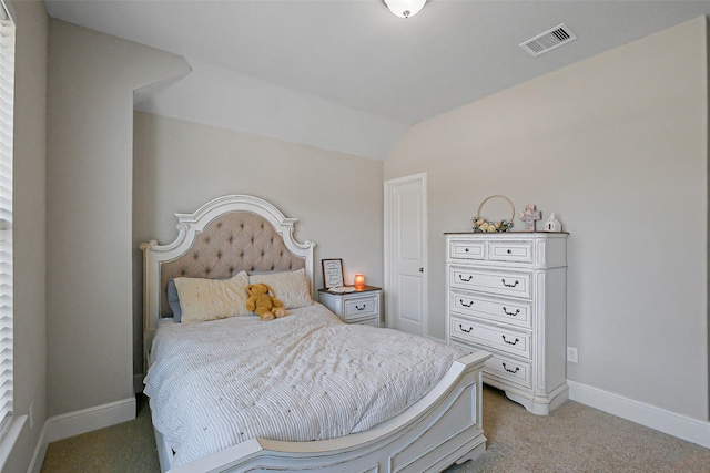 26415 Polaris Rise Ln, Richmond, TX 77406 - bedroom with carpet, vaulted ceiling, and baseboards