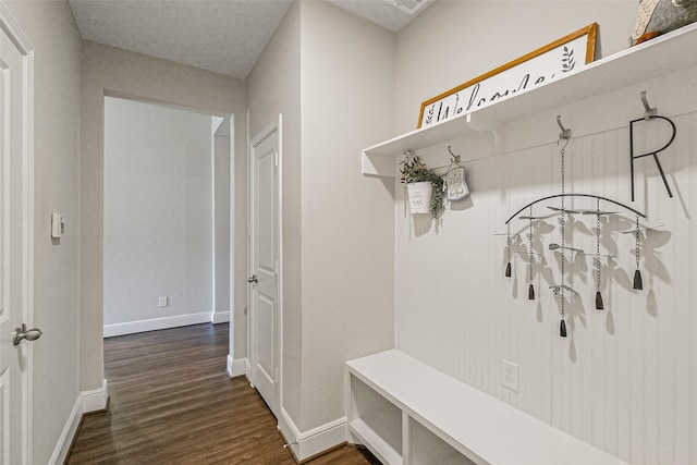 26415 Polaris Rise Ln, Richmond, TX 77406 - mudroom with wood finished floors and baseboards