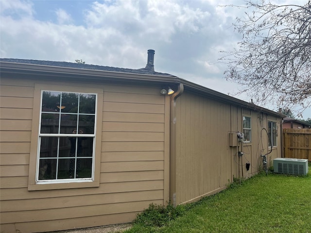 12147 Swords Creek Rd, Houston, TX 77067 - view of property exterior with cooling unit