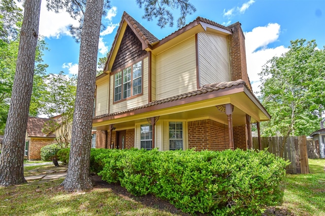 3638 Lost Oak Dr, Spring, TX 77388 - view of front of home with brick siding