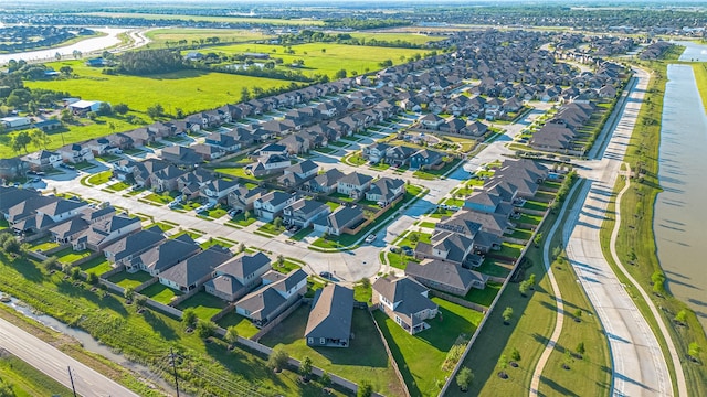 2446 Palisade Crest Dr, Rosharon, TX 77583 - aerial perspective of suburban area