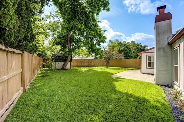 3819 Ridgeview Dr, Missouri City, TX 77459 - view of yard featuring a patio area