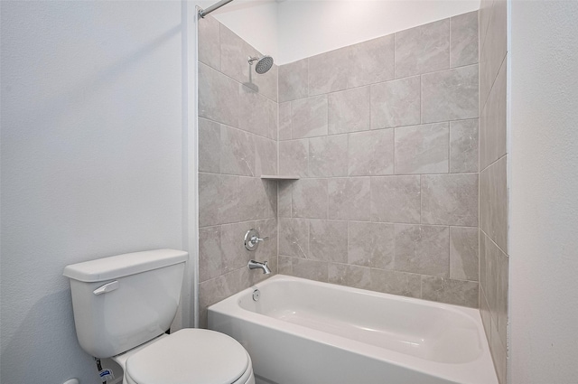 23604 Olive Creek Ln, New Caney, TX 77357 - full bathroom with toilet and bathing tub / shower combination