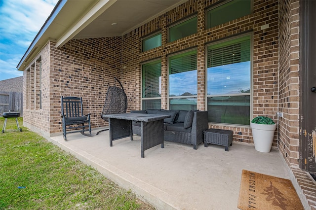 23604 Olive Creek Ln, New Caney, TX 77357 - view of patio