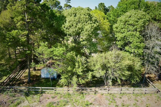 25401 Hunting Trl, Magnolia, TX 77355 - view of tree filled area