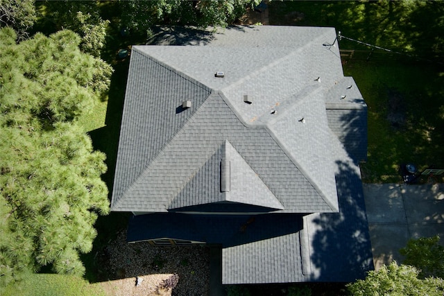 25401 Hunting Trl, Magnolia, TX 77355 - aerial view of property and surrounding area