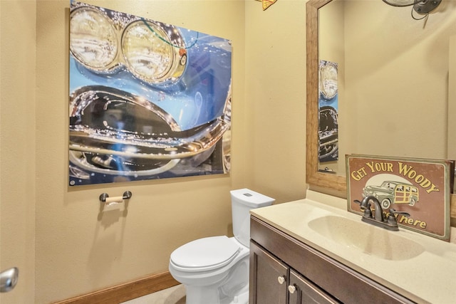 40610 Ithaca Ln, Magnolia, TX 77354 - bathroom with toilet and vanity