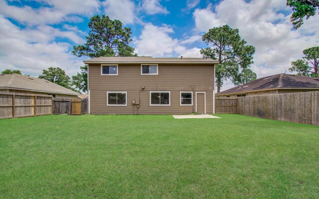 18011 Glenledi Dr, Houston, TX 77084 - rear view of property featuring a patio
