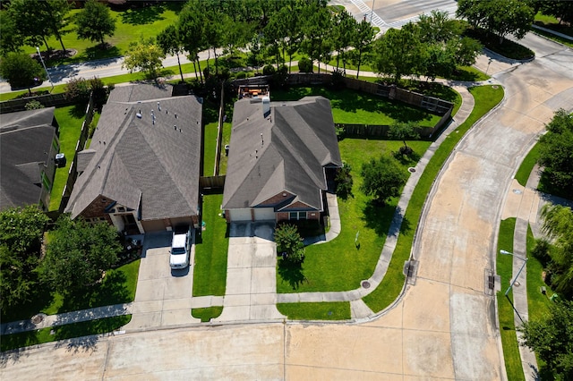 31827 Oak Thicket Ct, Conroe, TX 77385 - view from above of property