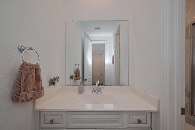 10615 Winding Arbor Ct, Cypress, TX 77433 - bathroom with vanity and a shower
