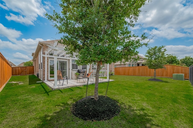 10615 Winding Arbor Ct, Cypress, TX 77433 - back of house with a patio area and brick siding