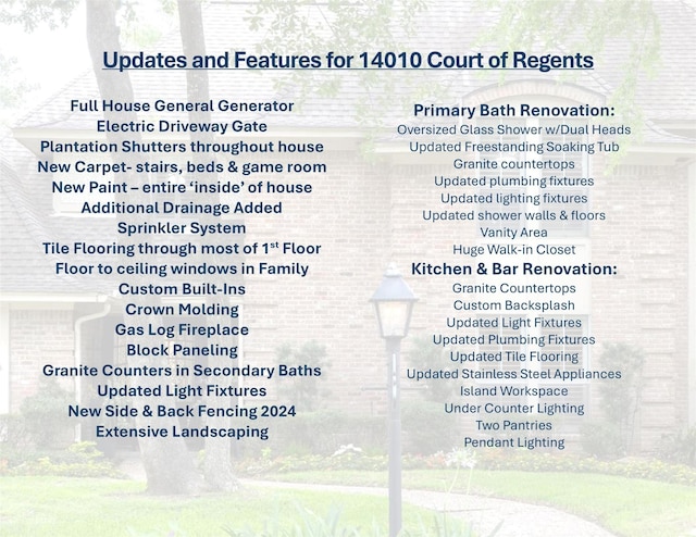 14010 Court Of Regents, Houston, TX 77069 - view of miscellaneous property collateral