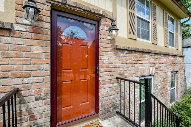 23423 Earlmist Dr, Spring, TX 77373 - entrance to property featuring brick siding