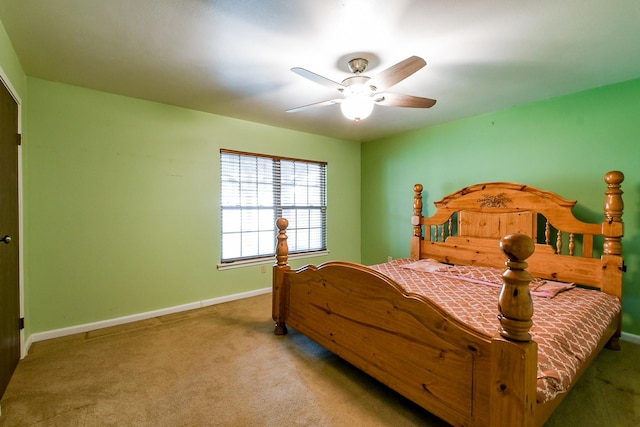 23423 Earlmist Dr, Spring, TX 77373 - carpeted bedroom featuring baseboards and ceiling fan