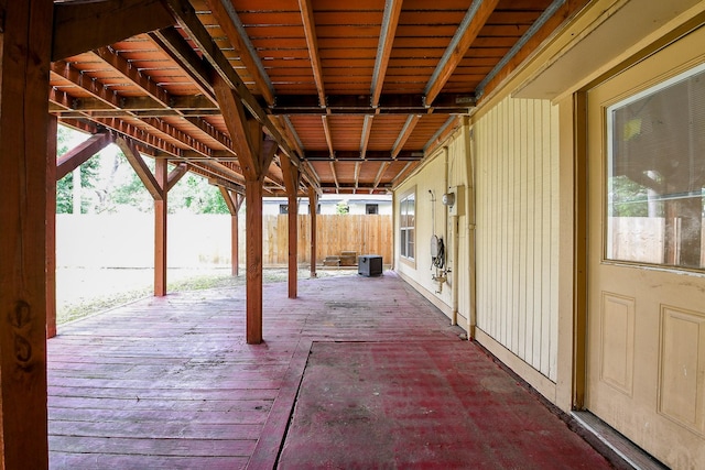 23423 Earlmist Dr, Spring, TX 77373 - view of patio / terrace with a wooden deck