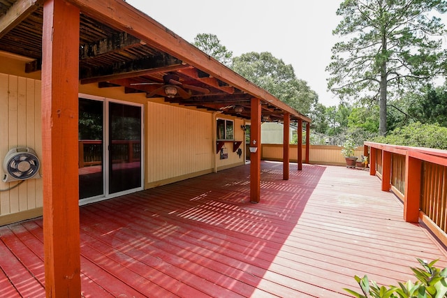 23423 Earlmist Dr, Spring, TX 77373 - deck featuring a ceiling fan