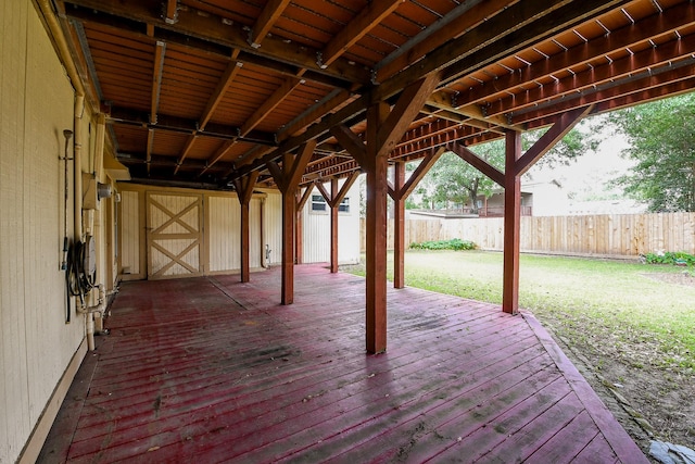 23423 Earlmist Dr, Spring, TX 77373 - view of deck