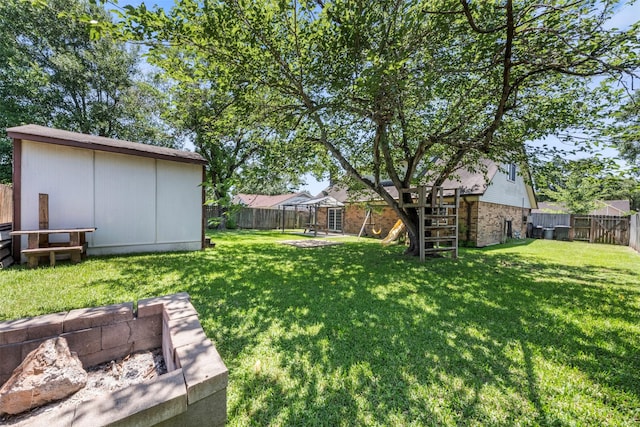 19414 Gooselake Ln, Houston, TX 77084 - view of yard
