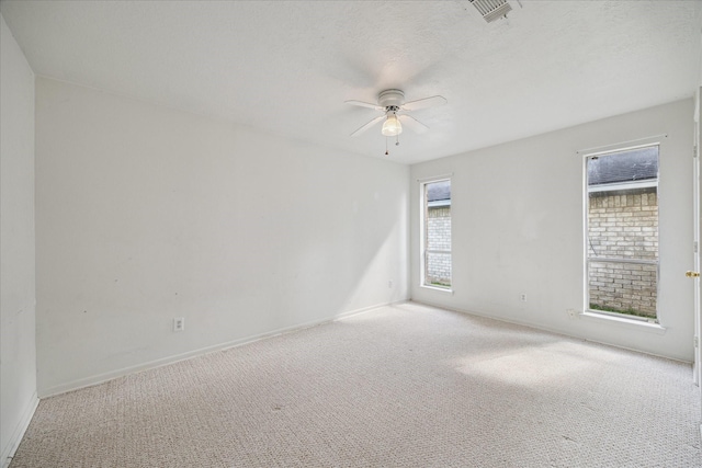 2718 Leichester Dr, Spring, TX 77386 - unfurnished room with a ceiling fan, carpet, and baseboards