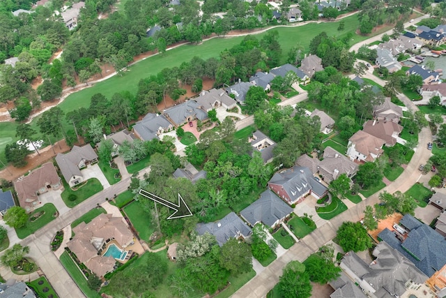 145 W Shore Dr, Montgomery, TX 77356 - aerial view of property's location featuring nearby suburban area