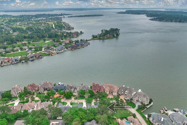145 W Shore Dr, Montgomery, TX 77356 - view of property location featuring nearby suburban area and a nearby body of water