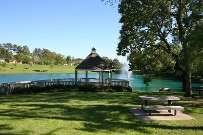 145 W Shore Dr, Montgomery, TX 77356 - view of home's community with a yard and a water view