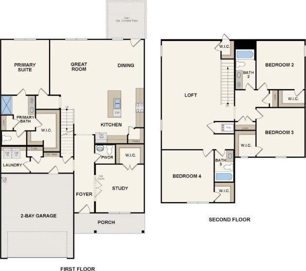 5803 Grantgrala Dr, Katy, TX 77493 - home floor plan
