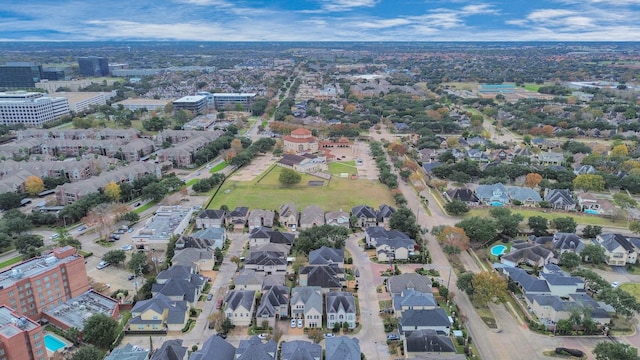 13523 Broadmeadow Ln, Houston, TX 77077 - aerial view of property and surrounding area with nearby suburban area