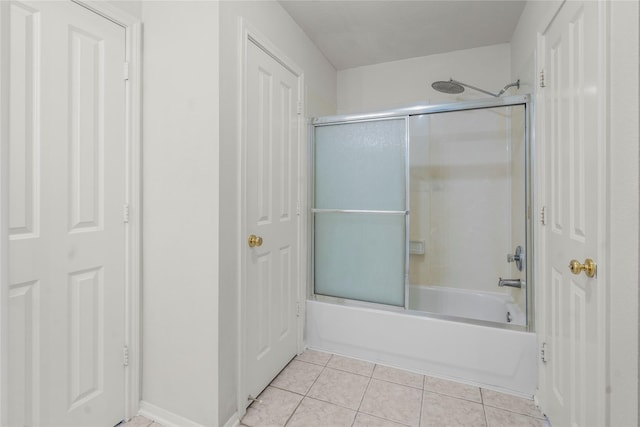 6318 Goodlowe Park, Sugar Land, TX 77479 - bathroom featuring tile patterned floors and combined bath / shower with glass door