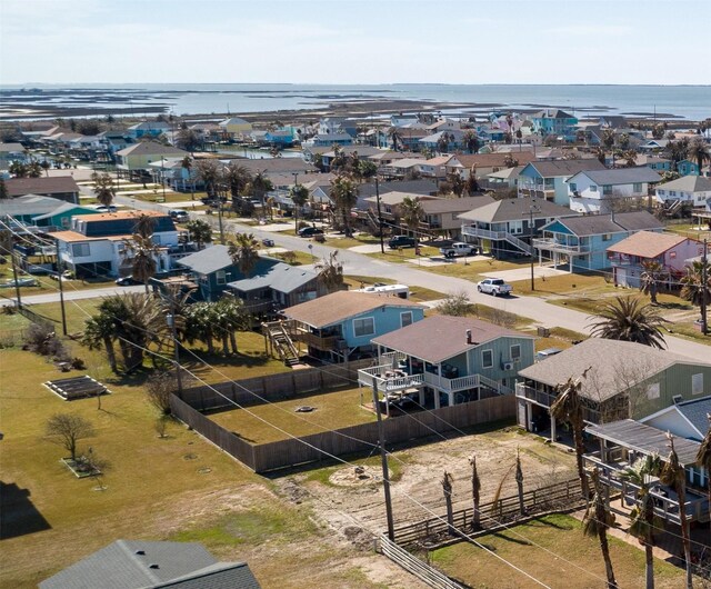 16535 Jamaica Inn Rd, Jamaica Beach, TX 77554 - aerial perspective of suburban area featuring a nearby body of water