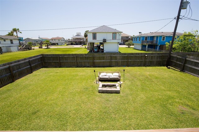 16535 Jamaica Inn Rd, Jamaica Beach, TX 77554 - view of yard featuring a residential view