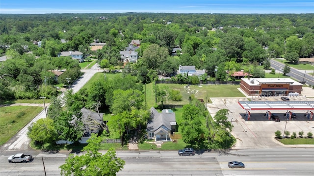 618 W Frank Ave, Lufkin, TX 75904 - aerial perspective of suburban area with a forest