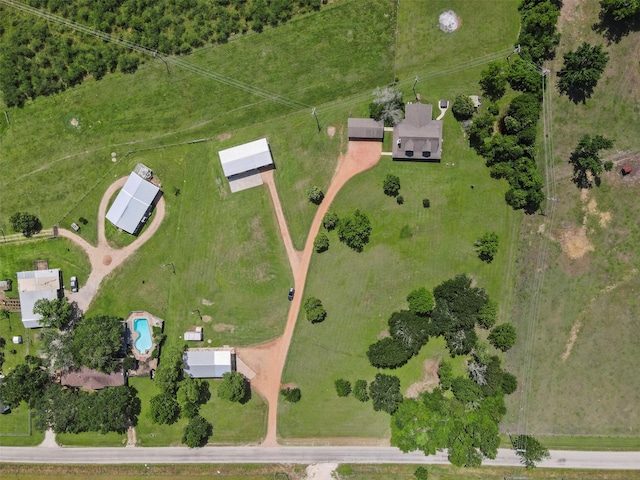 999 Salem Rd, Brenham, TX 77833 - aerial view of property's location featuring rural landscape