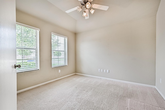 5212 Mcgrath Dr, Alvin, TX 77511 - carpeted spare room featuring a ceiling fan and baseboards