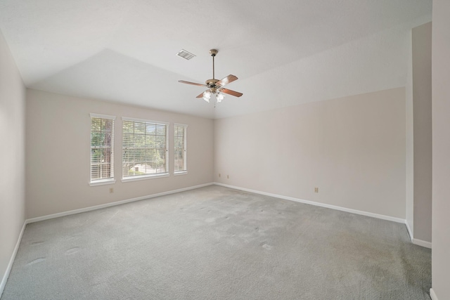 8602 Canyon Pine Dr, Spring, TX 77379 - unfurnished room featuring carpet floors, a ceiling fan, and baseboards