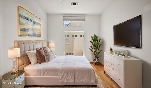 2436 Bissonnet St Unit 8, Houston, TX 77005 - bedroom with light wood finished floors
