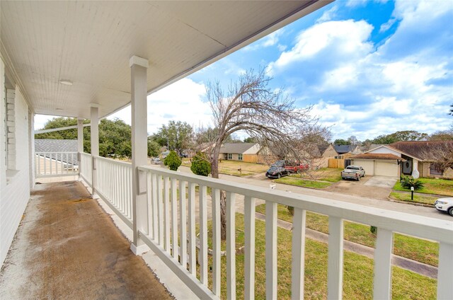 10102 Kirkvale Dr, Houston, TX 77089 - porch with a residential view