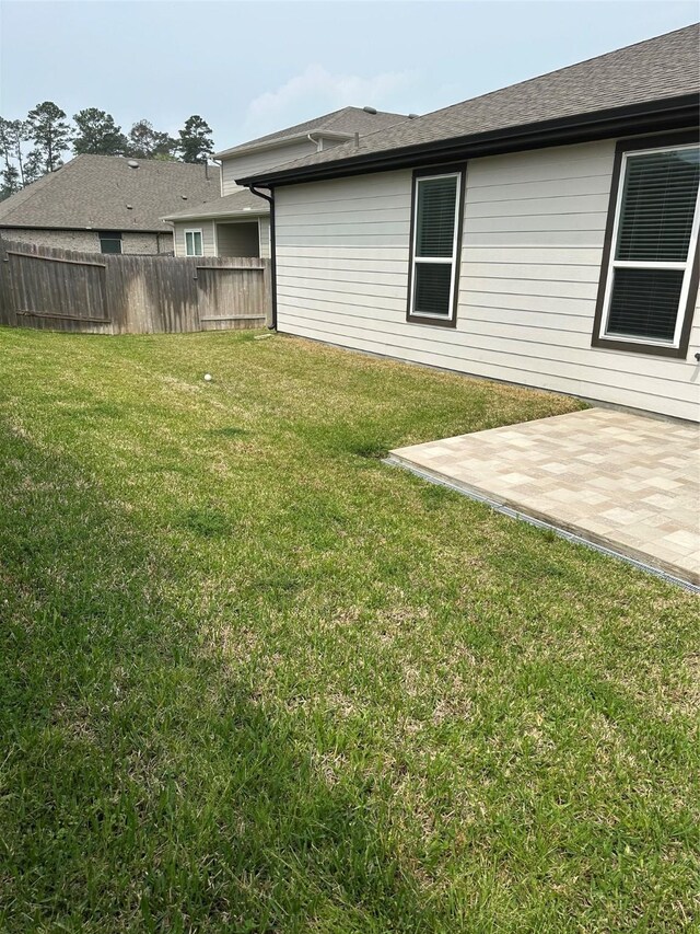 14007 Valley Creek Ct, Conroe, TX 77384 - view of yard with a patio area