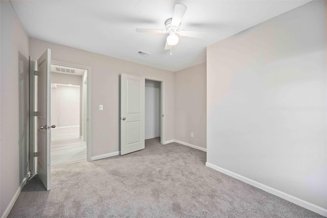 4114 Hoffman St, Houston, TX 77026 - unfurnished bedroom featuring carpet floors, baseboards, and a ceiling fan