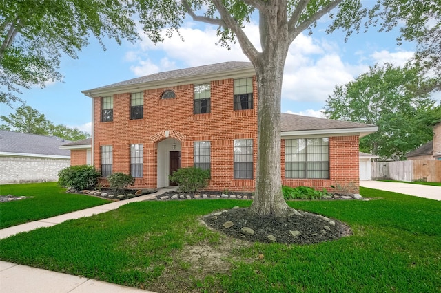 20011 Doherty Cir, Katy, TX 77449 - colonial house featuring brick siding and driveway