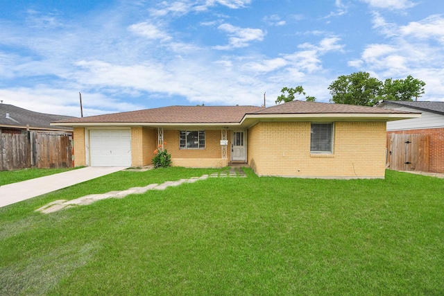 141 E Twickenham Trl, Houston, TX 77076 - single story home with driveway, a garage, and brick siding