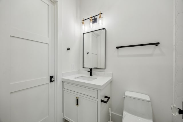 7310 Jalna St, Houston, TX 77055 - bathroom featuring toilet and vanity