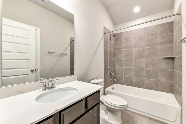 1210 Oak Barrel Run, Richmond, TX 77406 - full bath featuring toilet, shower / washtub combination, and vanity